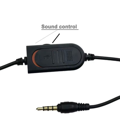 Headphones 3.5mm Wired Gaming Headset Earphones