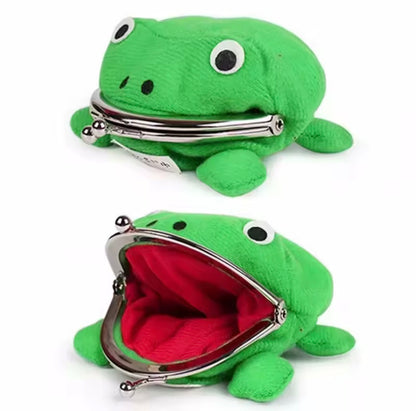 Naruto Frog Wallet Japanese Anime Frog Cute Wallet Cosplay Ninja Coin Purse Small Bag Holder