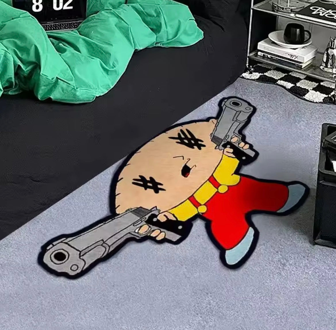 Cartoon Character Rug - Comfortable and Warm - Bathroom Entryway Floor Mat