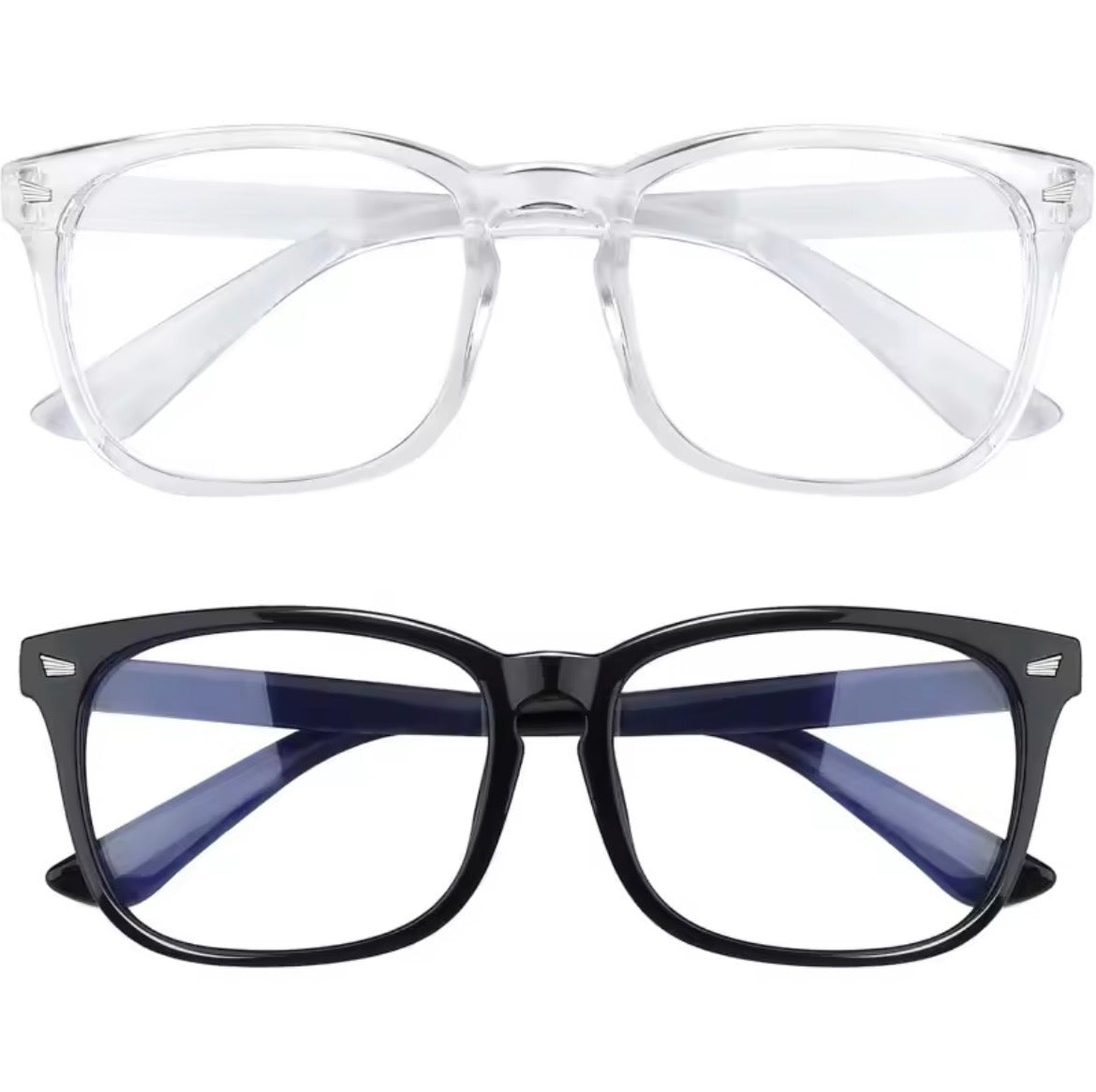 Blue Light Blocking Men's Glasses Gaming PC Matte Black Anti Ray Eyeglasses