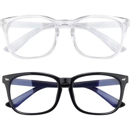 Blue Light Blocking Men's Glasses Gaming PC Matte Black Anti Ray Eyeglasses