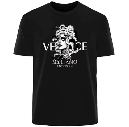 Italian Popular Luxury Brand Commuting Sports Men’s T-Shirt